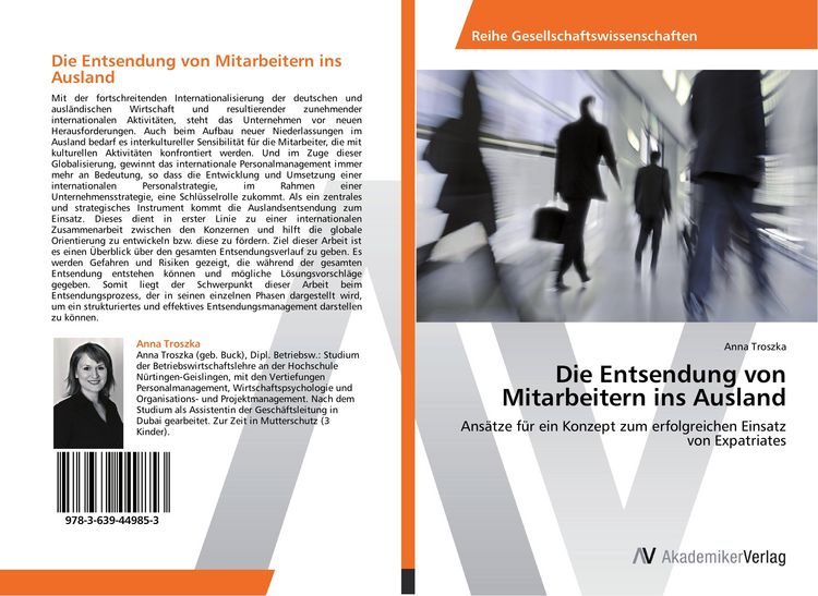 Produktbild: Die Entsendung von Mitarbeitern ins Ausland