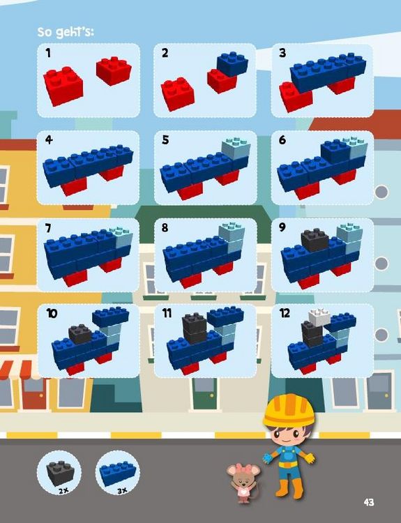 Produktbild: Tipps f&uuml;r Kids: Das Ideenbuch f&uuml;r LEGO&reg; Basis-Steine
