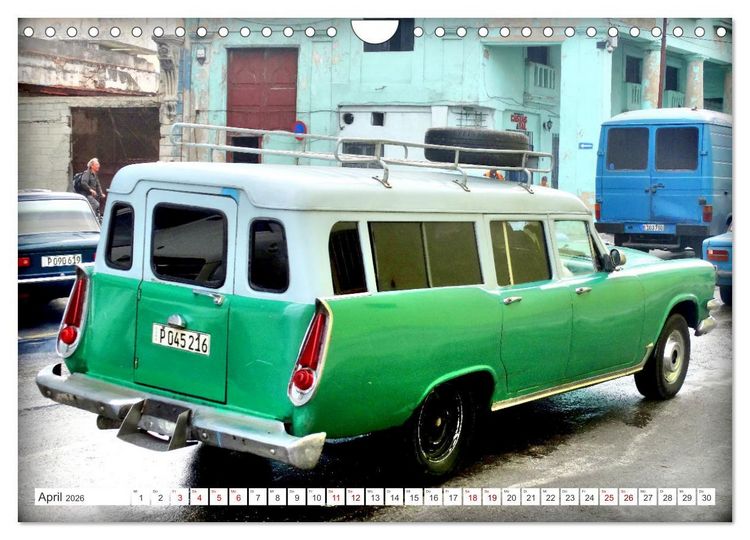 Produktbild: PLYMOUTH - Best of Station Wagons (Wandkalender 2026 DIN A4 quer), CALVENDO Monatskalender