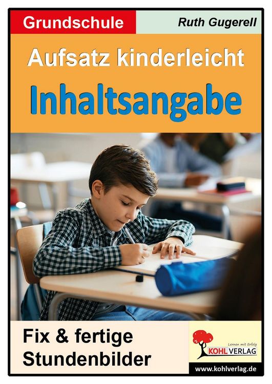 Produktbild: Aufsatz kinderleicht - Inhaltsangabe