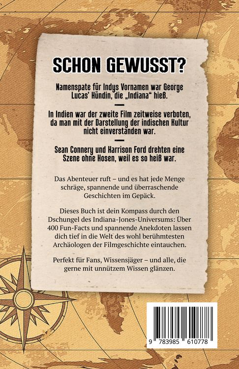 Produktbild: Unn&uuml;tzes Wissen f&uuml;r Indiana Jones Fans &ndash; Die inoffizielle Sammlung