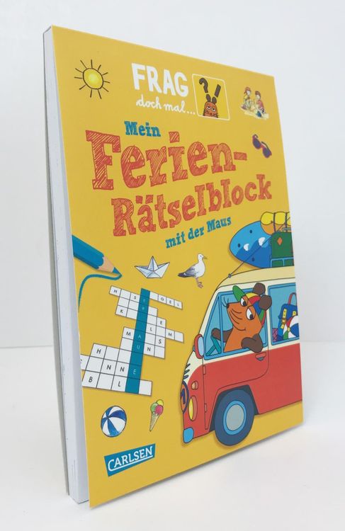 Produktbild: Frag doch mal ... die Maus: Mein Ferien-R&auml;tselblock mit der Maus