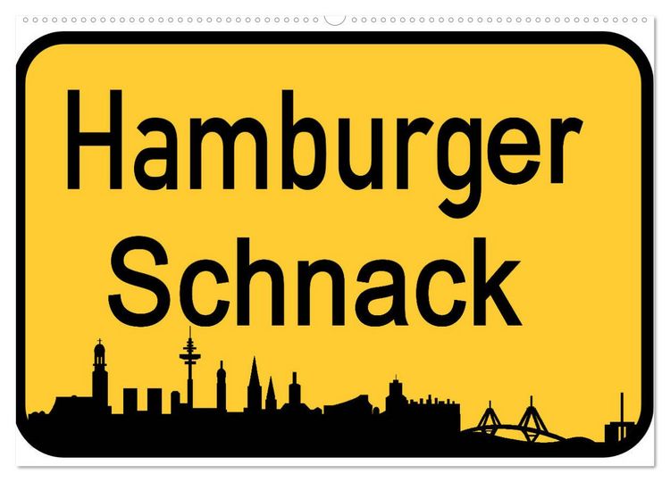 Produktbild: Hamburger Schnack (Wandkalender 2026 DIN A2 quer), CALVENDO Monatskalender