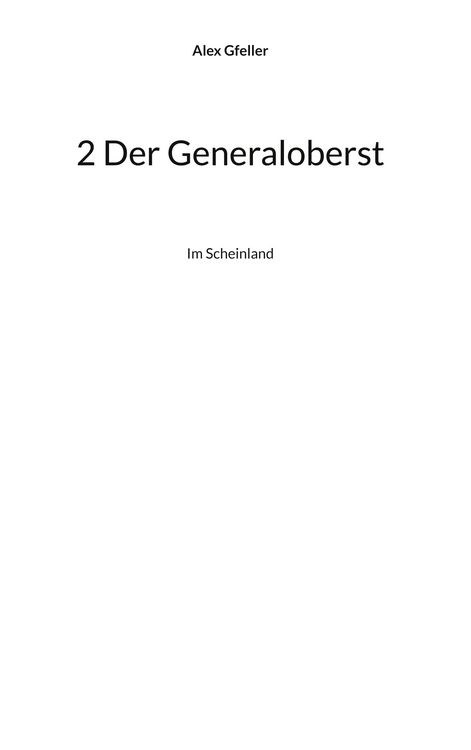 Produktbild: 2 Der Generaloberst