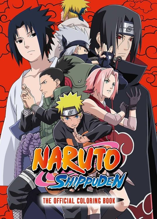 Produktbild: Naruto Shippuden: The Official Coloring Book