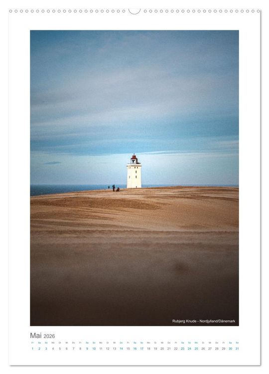 Produktbild: Leuchtt&uuml;rme an der Nordseek&uuml;ste (hochwertiger Premium Wandkalender 2026 DIN A2 hoch), Kunstdruck in Hochglanz