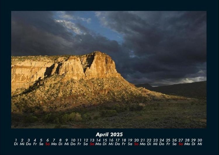 Produktbild: Bergige Welten 2025 Fotokalender DIN A4