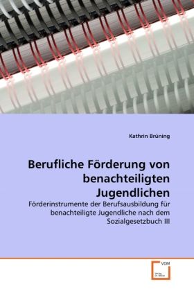 Produktbild: Br&uuml;ning, K: Berufliche F&ouml;rderung von benachteiligten Jugendl