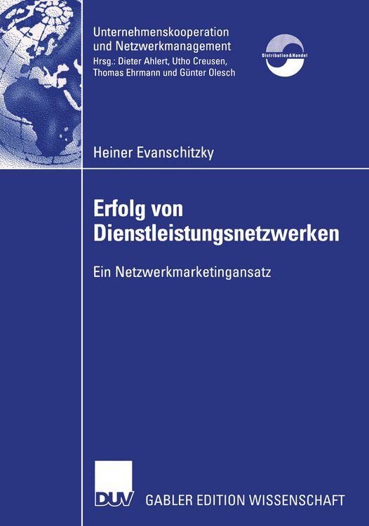 Produktbild: Erfolg von Dienstleistungsnetzwerken