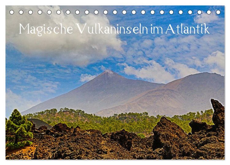 Produktbild: Magische Vulkaninseln im Atlantik (Tischkalender 2026 DIN A5 quer), CALVENDO Monatskalender