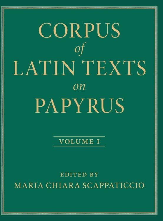 Produktbild: Corpus of Latin Texts on Papyrus