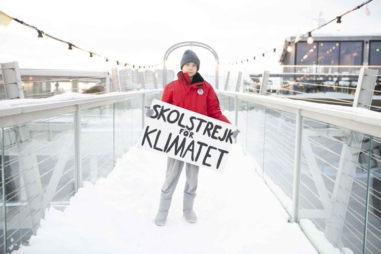 Produktbild: Greta Thunberg - Ein Jahr, um die Welt zu ver&auml;ndern