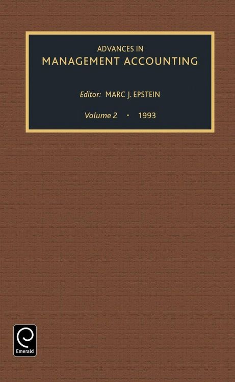 Produktbild: Advances in Management Accounting