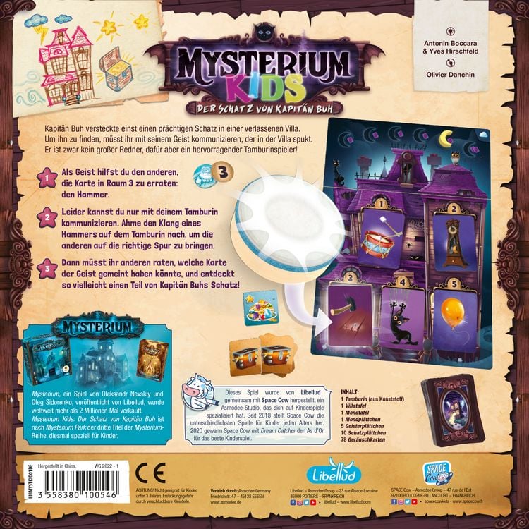 Produktbild: Mysterium Kids - Kinderspiel des Jahres