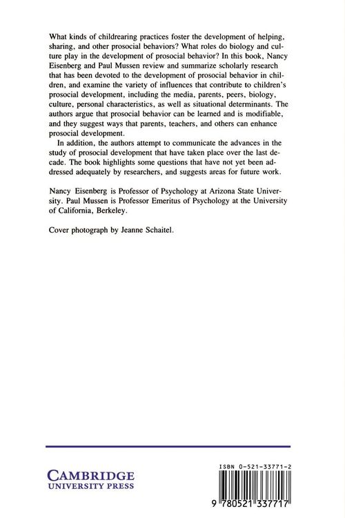 Produktbild: The Roots of Prosocial Behavior in Children