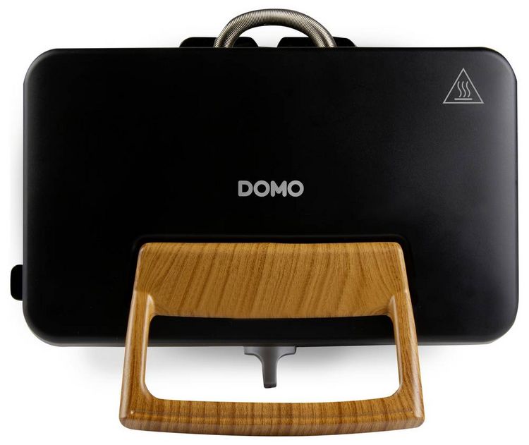 Produktbild: DOMO SANDWICH-WAFFEL-GRILL 3-IN-1 INKY BLACK Sandwichmaker Schwarz