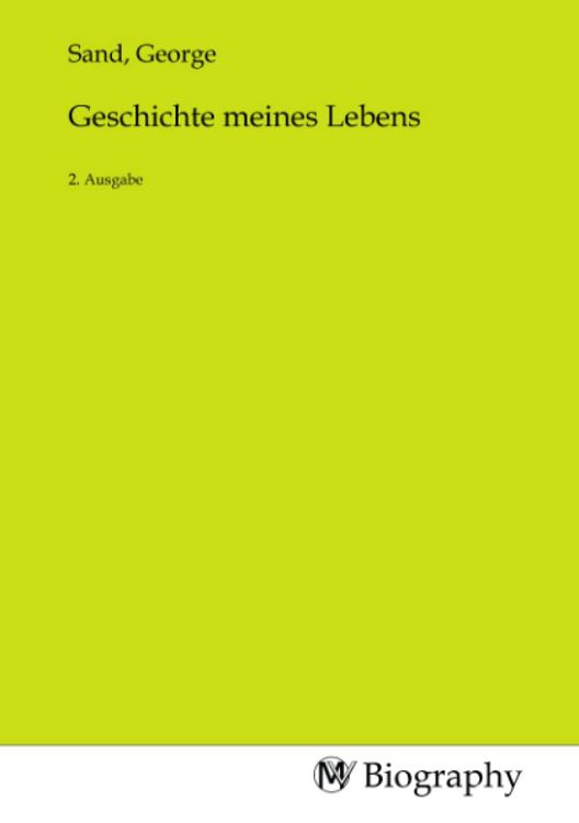 Produktbild: Geschichte meines Lebens