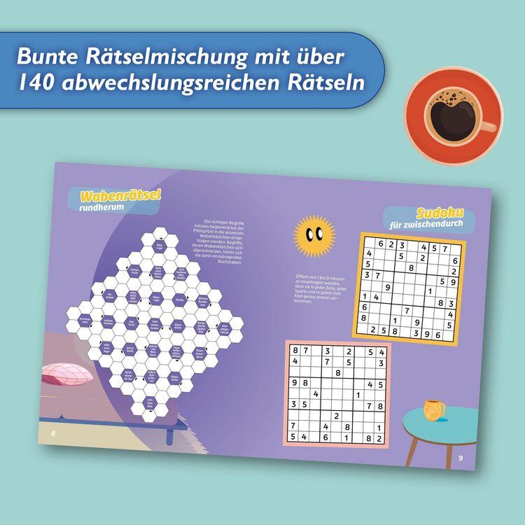 Produktbild: Das SAT.1-Fr&uuml;hst&uuml;cksfernsehen-R&auml;tselbuch