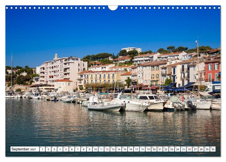 Produktbild: C&ocirc;te d&rsquo;Azur Glanzlichter an der franz&ouml;sischen Mittelmeerk&uuml;ste (Wandkalender 2027 DIN A3 quer), CALVENDO Monatskalender