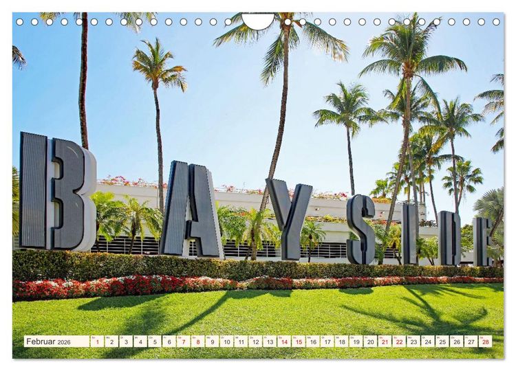 Produktbild: Miami und Miami Beach (Wandkalender 2026 DIN A4 quer), CALVENDO Monatskalender