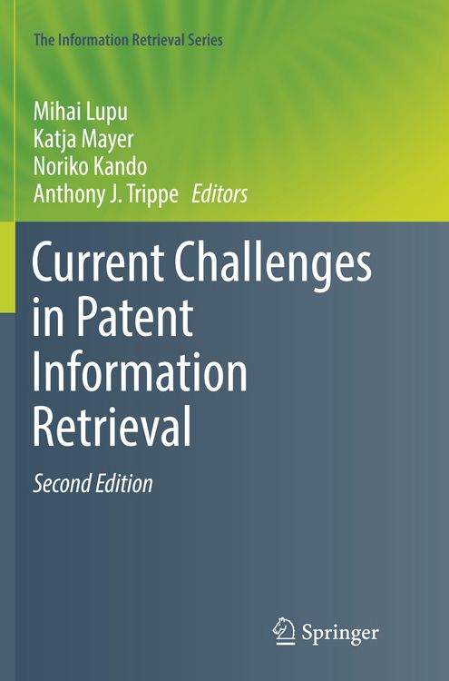 Produktbild: Current Challenges in Patent Information Retrieval