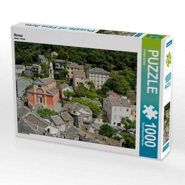 Produktbild: CALVENDO Puzzle Nonza | 1000 Teile Lege-Gr&ouml;&szlig;e 64x48cm Foto-Puzzle f&uuml;r gl&uuml;ckliche Stunden