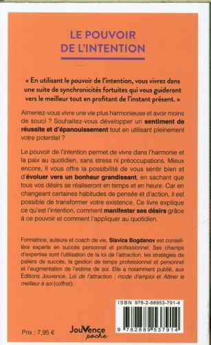 Produktbild: Le pouvoir de l'intention : une &eacute;nergie puissante pour r&eacute;ussir
