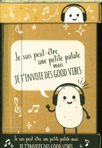 Produktbild: Je suis peut-&ecirc;tre une petite patate mais je t'envoie des good vibes