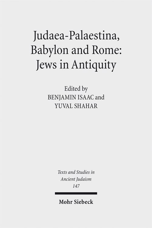 Produktbild: Judaea-Palaestina, Babylon and Rome: Jews in Antiquity