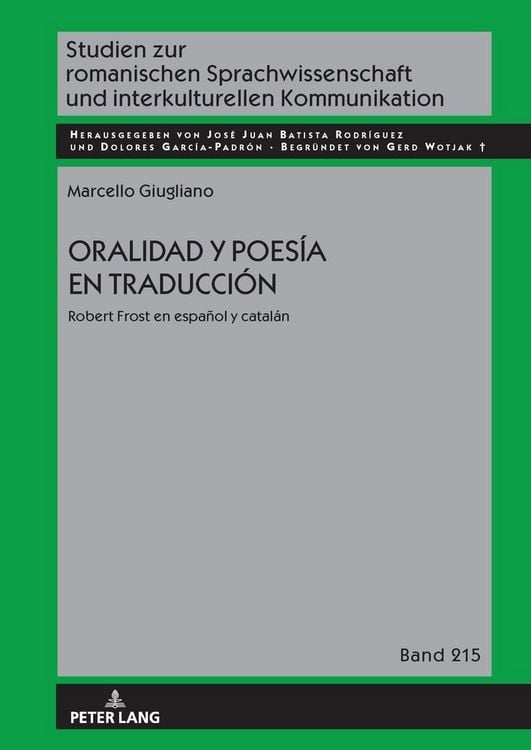 Produktbild: Oralidad y poes&iacute;a en traducci&oacute;n