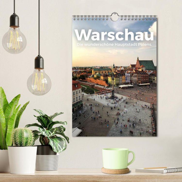 Produktbild: Warschau - Die wundersch&ouml;ne Hauptstadt Polens. (Wandkalender 2026 DIN A4 hoch), CALVENDO Monatskalender