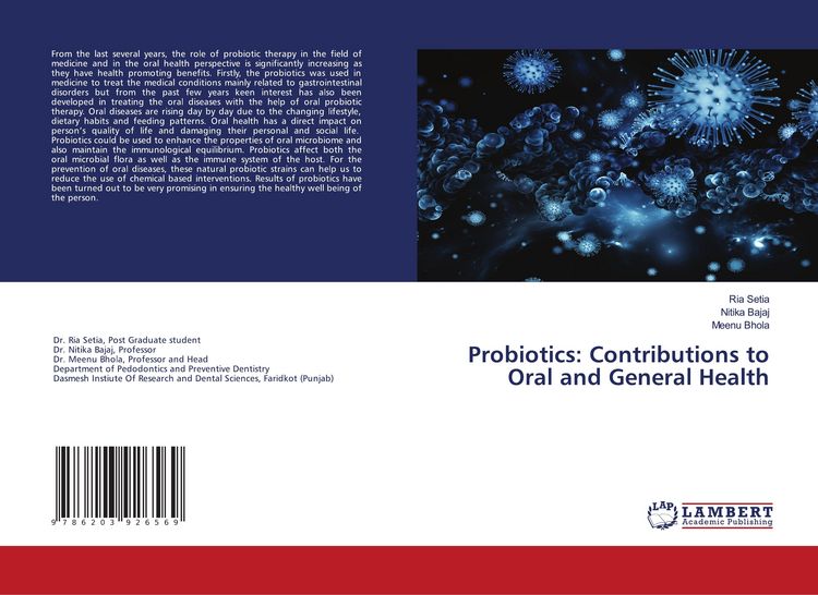 Produktbild: Probiotics: Contributions to Oral and General Health