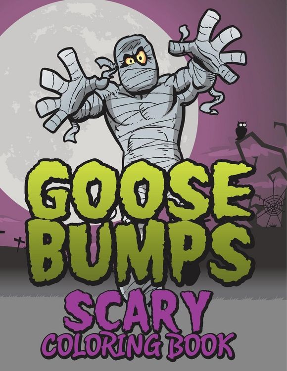 Produktbild: Goosebumps Scary Coloring Book