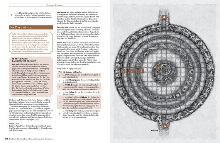 Produktbild: The Game Master&rsquo;s Book: Fallen, R&auml;tsel und Dungeons