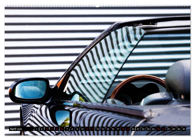Produktbild: Mercedes SL R230 - Ein Denkmal auf R&auml;dern (Wandkalender 2026 DIN A2 quer), CALVENDO Monatskalender