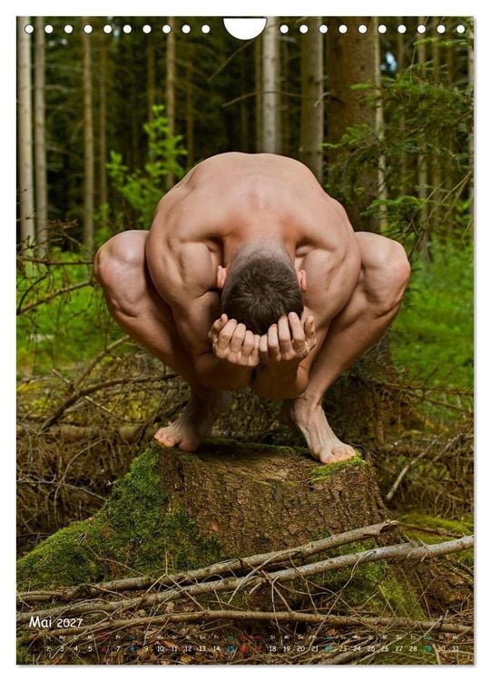 Produktbild: Naturburschen... Premium (Wandkalender 2027 DIN A4 hoch), CALVENDO Monatskalender