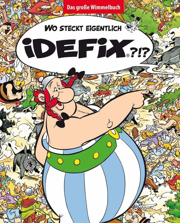 Produktbild: Wo steckt eigentlich Idefix? - Das gro&szlig;e Wimmelbuch