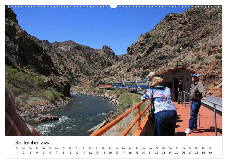 Produktbild: Colorado, USA - Ausflugsziele rund um Colorado Springs (Wandkalender 2026 DIN A2 quer), CALVENDO Monatskalender