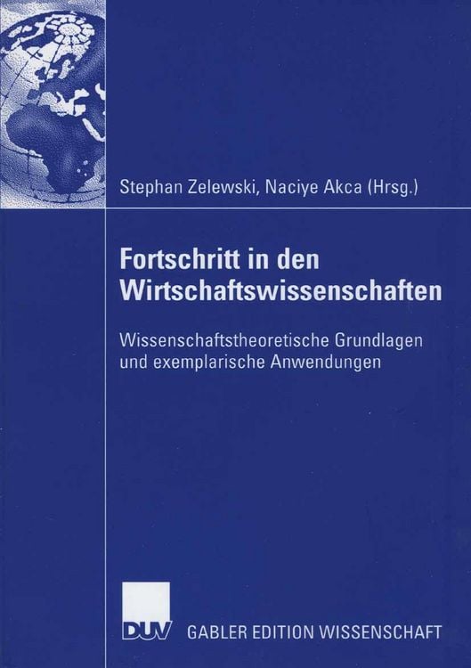 Produktbild: Fortschritt in den Wirtschaftswissenschaften