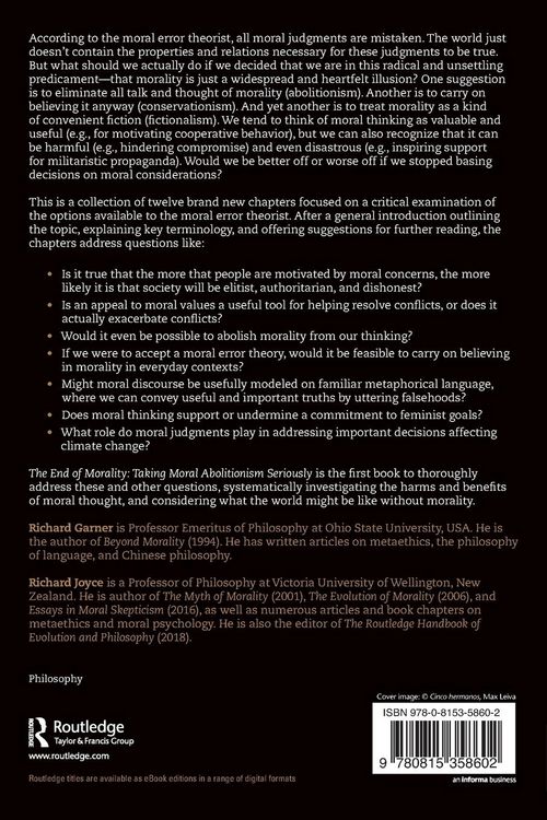 Produktbild: The End of Morality