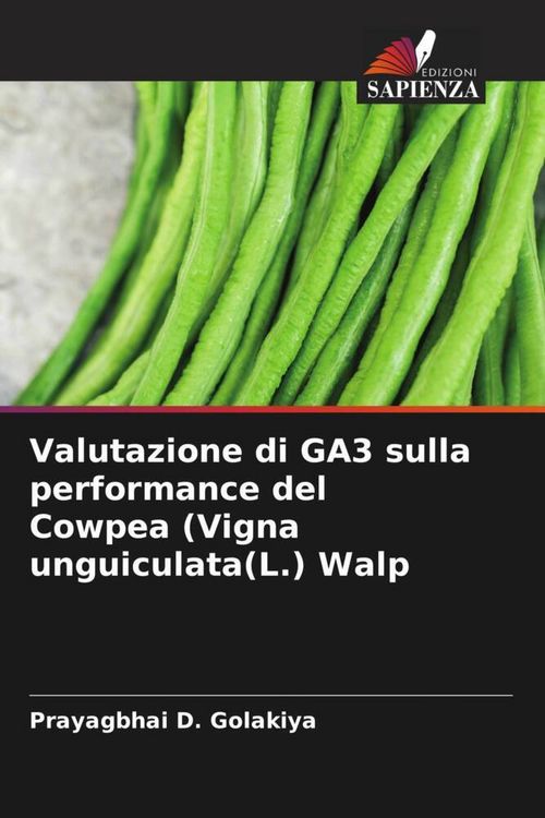 Produktbild: Valutazione di GA3 sulla performance del Cowpea (Vigna unguiculata(L.) Walp
