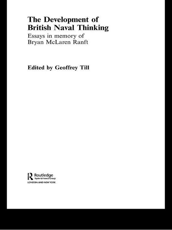Produktbild: The Development of British Naval Thinking