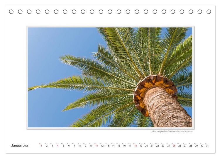 Produktbild: Emotionale Momente: Mallorca - der S&uuml;den. (Tischkalender 2026 DIN A5 quer), CALVENDO Monatskalender
