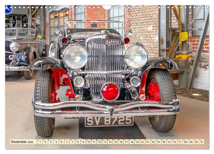 Produktbild: Nationales Auto Museum, The Loh Collection (Wandkalender 2026 DIN A3 quer), CALVENDO Monatskalender