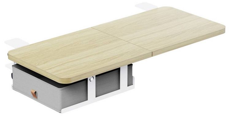 Produktbild: SpeaKa Professional SP-DET07-LW Home Office-Set Holz (hell)