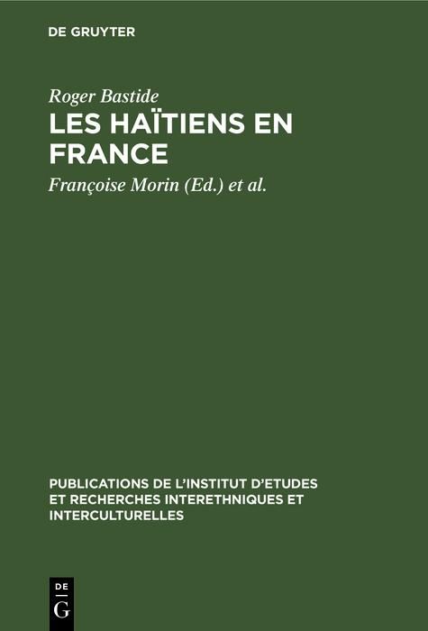 Produktbild: Les Ha&iuml;tiens en France