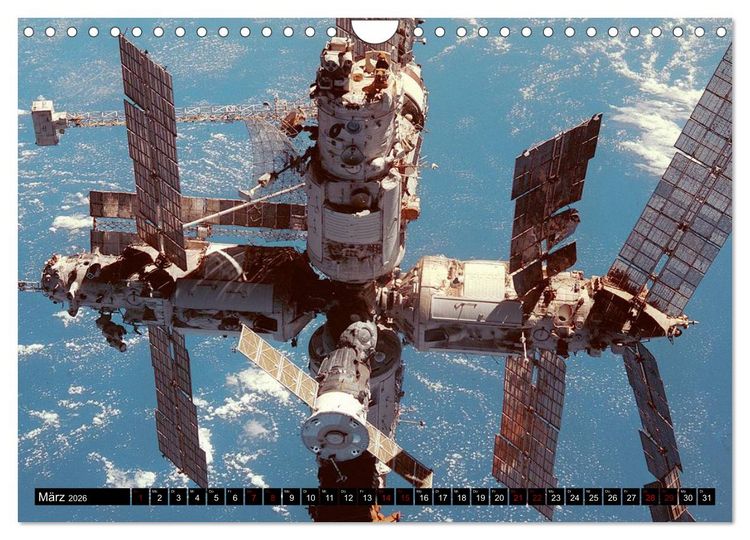 Produktbild: Auftrag im Weltall. Astronauten und Raumfahrt (Wandkalender 2026 DIN A4 quer), CALVENDO Monatskalender