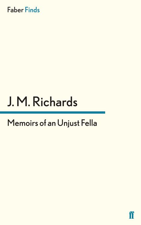 Produktbild: Memoirs of an Unjust Fella