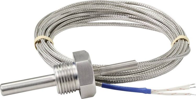 Produktbild: TRU COMPONENTS TC-9779556 PT100 Temperatursensor -50 bis 400&deg;C Kabel, offenes Ende