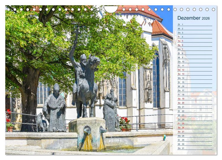 Produktbild: Romantisches Augsburg (Wandkalender 2026 DIN A4 quer), CALVENDO Monatskalender